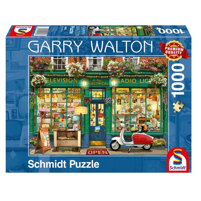 Schmidt Spiele Puzzle Elektronik-Shop Garry Walton 1000 Puzzleteile