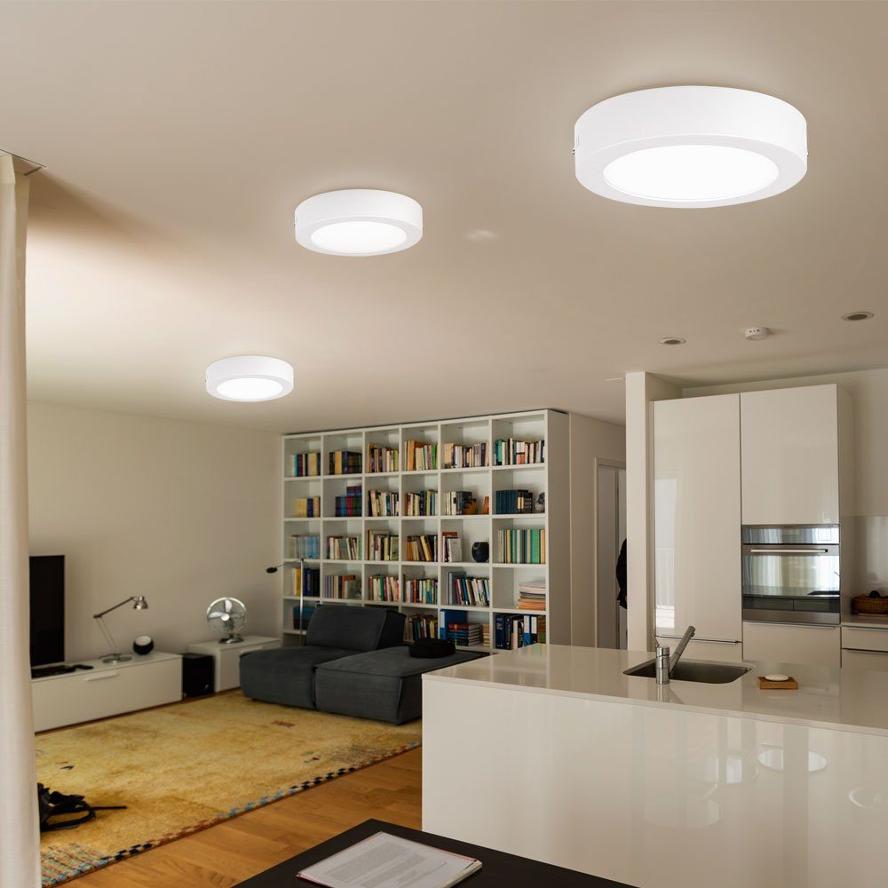 creme Küchen Decken LED Kanlux Beleuchtung Watt Lampe SMD fest LED-Leuchtmittel LED 13 Neutralweiß, Esszimmer Deckenleuchte, verbaut, Farben
