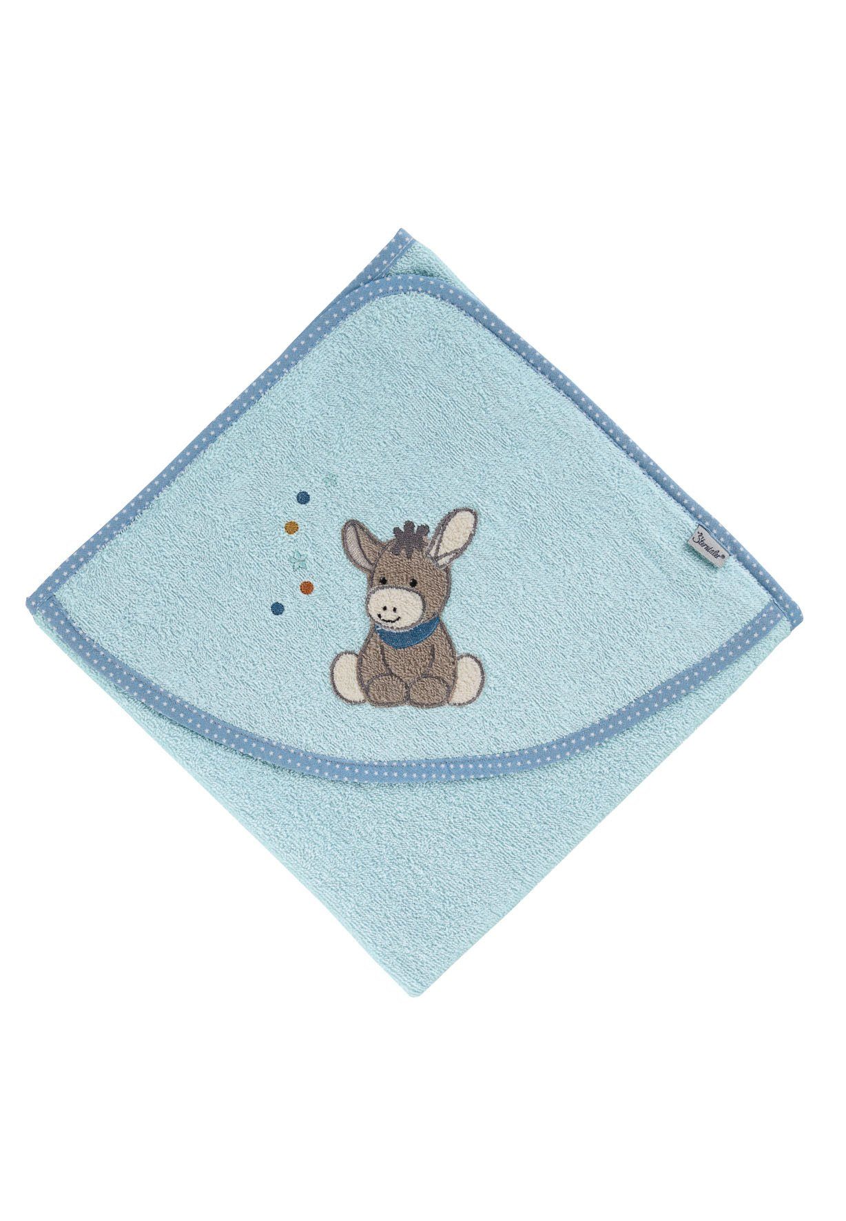 Sterntaler® Badetücher Sterntaler® Kapuzenbadetuch 100x100 cm ESEL Emmi, 10 günstig online kaufen