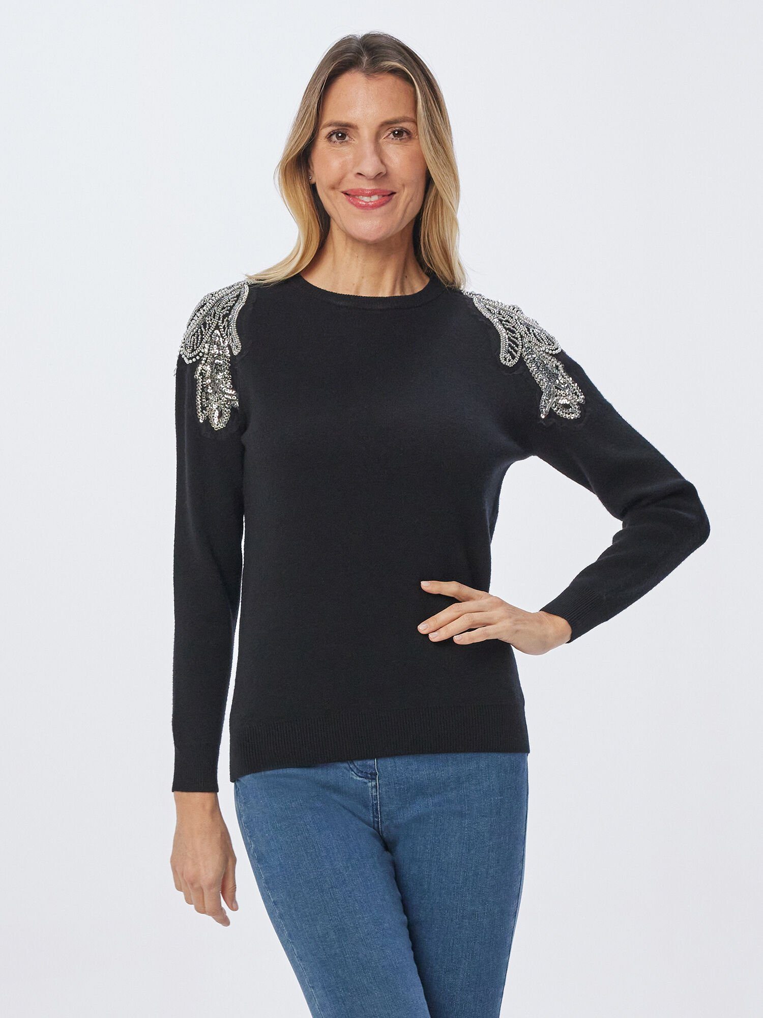 Strickpullover Sweater koerpernah