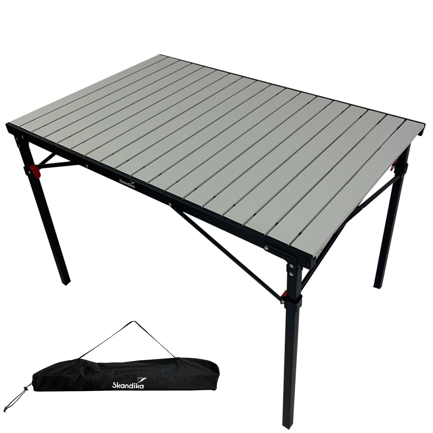 Skandika Campingtisch Aluminium Klapptisch Maikku, einrollbare günstig online kaufen