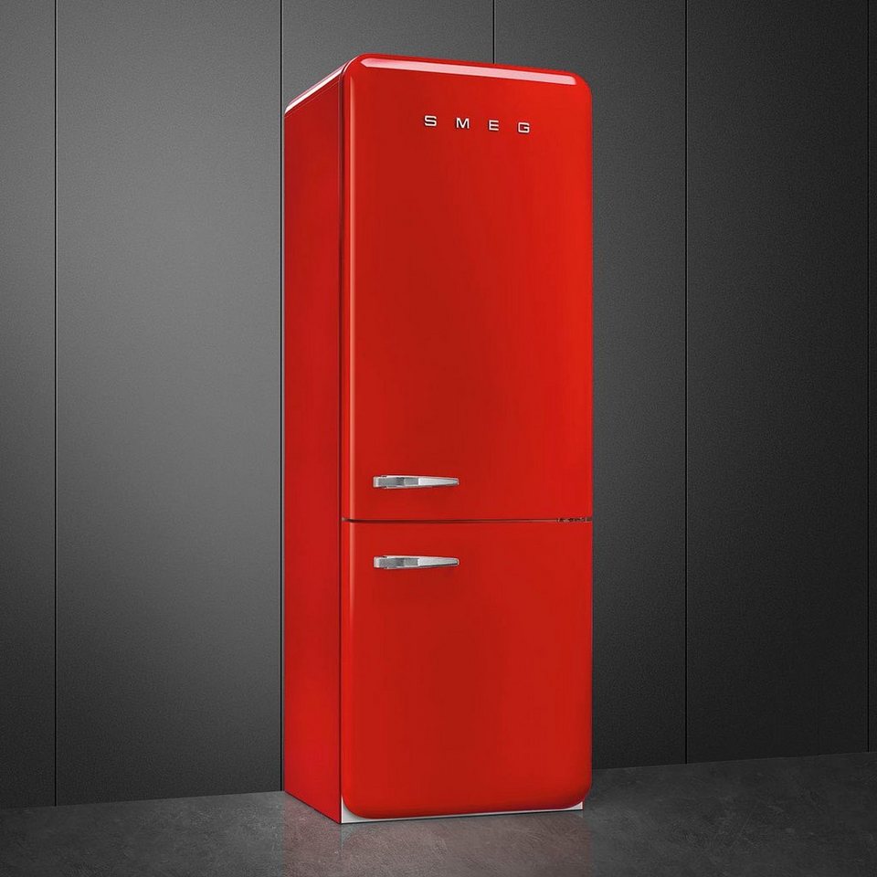 Smeg Kühl-/Gefrierkombination FAB38RRD5, 205 cm hoch, 70,6 cm breit