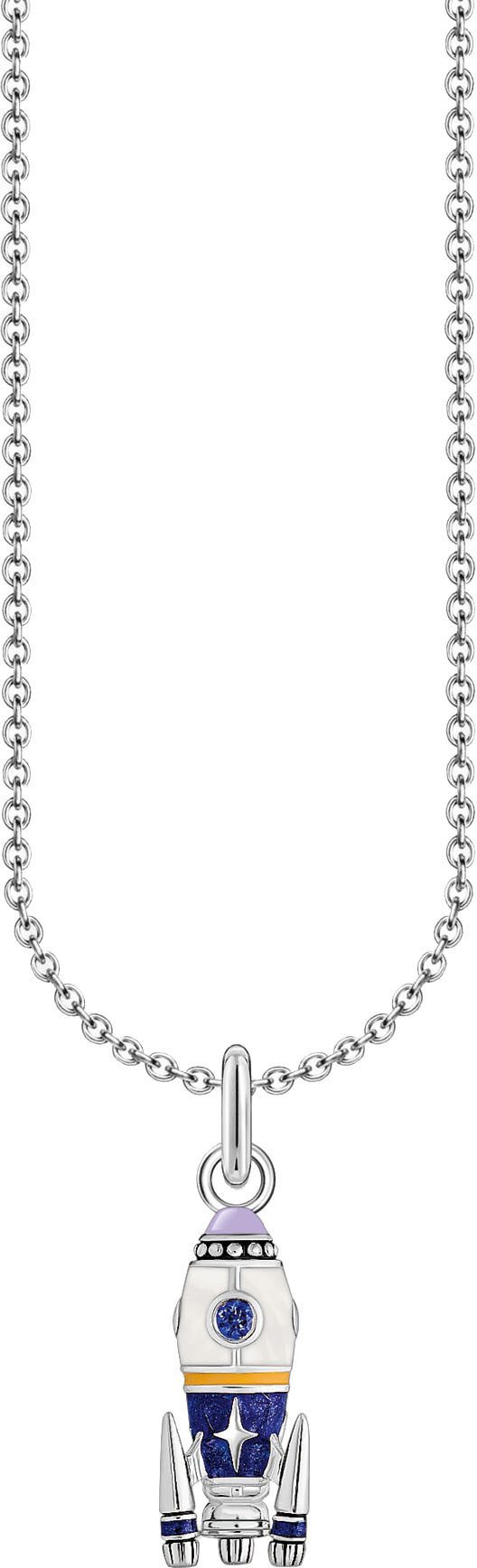 THOMAS SABO Kette mit Anhänger Raketen-...