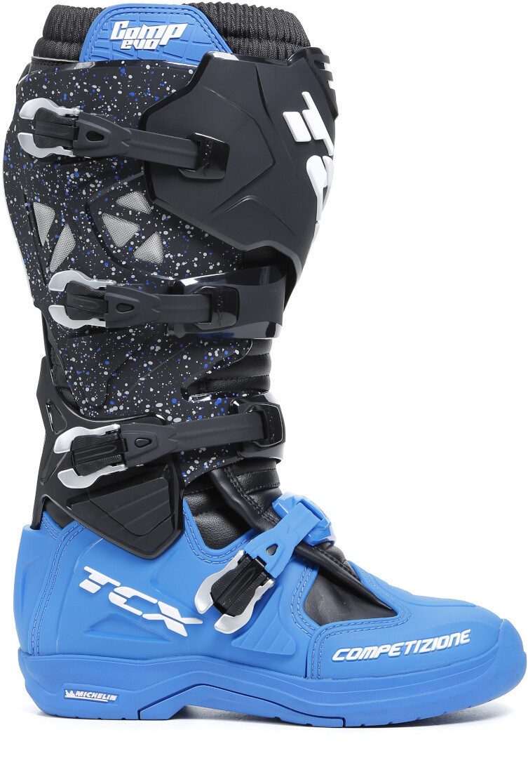 TCX Comp Evo 2 Michelin Motocross Stiefel Motorradstiefel Atmungsaktiv