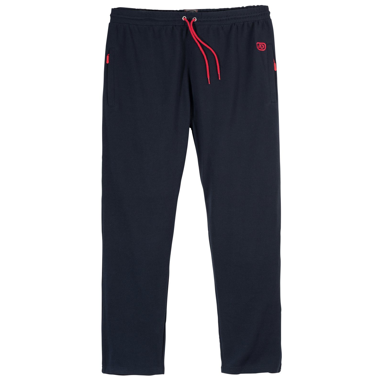 ADAMO Jogginghose Adamo gerippte Jogginghose Übergröße navy günstig online kaufen