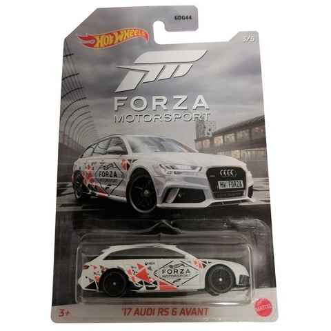 Mattel® Spielzeug-Rennwagen Mattel Hot Wheels GJV69´17 Audi RS 6 Avant Forza M, (17 Audi RS 6 Avant Forza Motorsport)