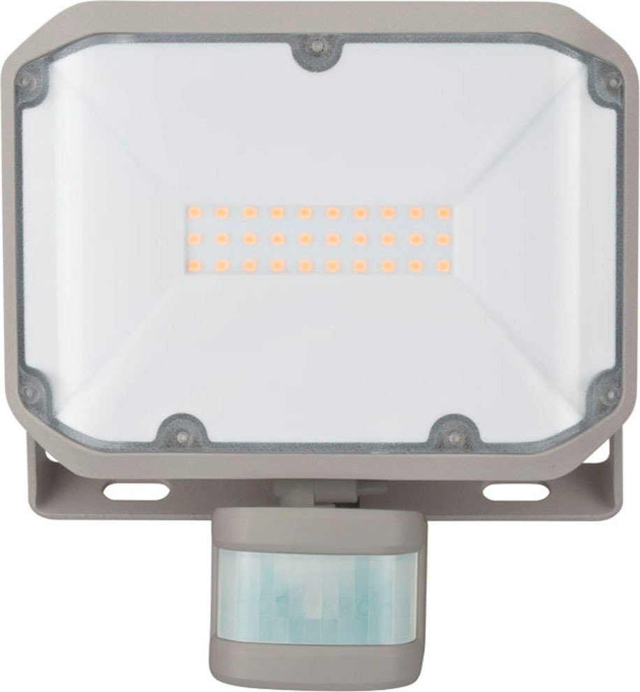 Brennenstuhl LED Außen-Wandleuchte AL 2050, Bewegungsmelder, LED fest integriert, Warmweiß, mit PIR und Bewegungsmelder | Wandleuchten