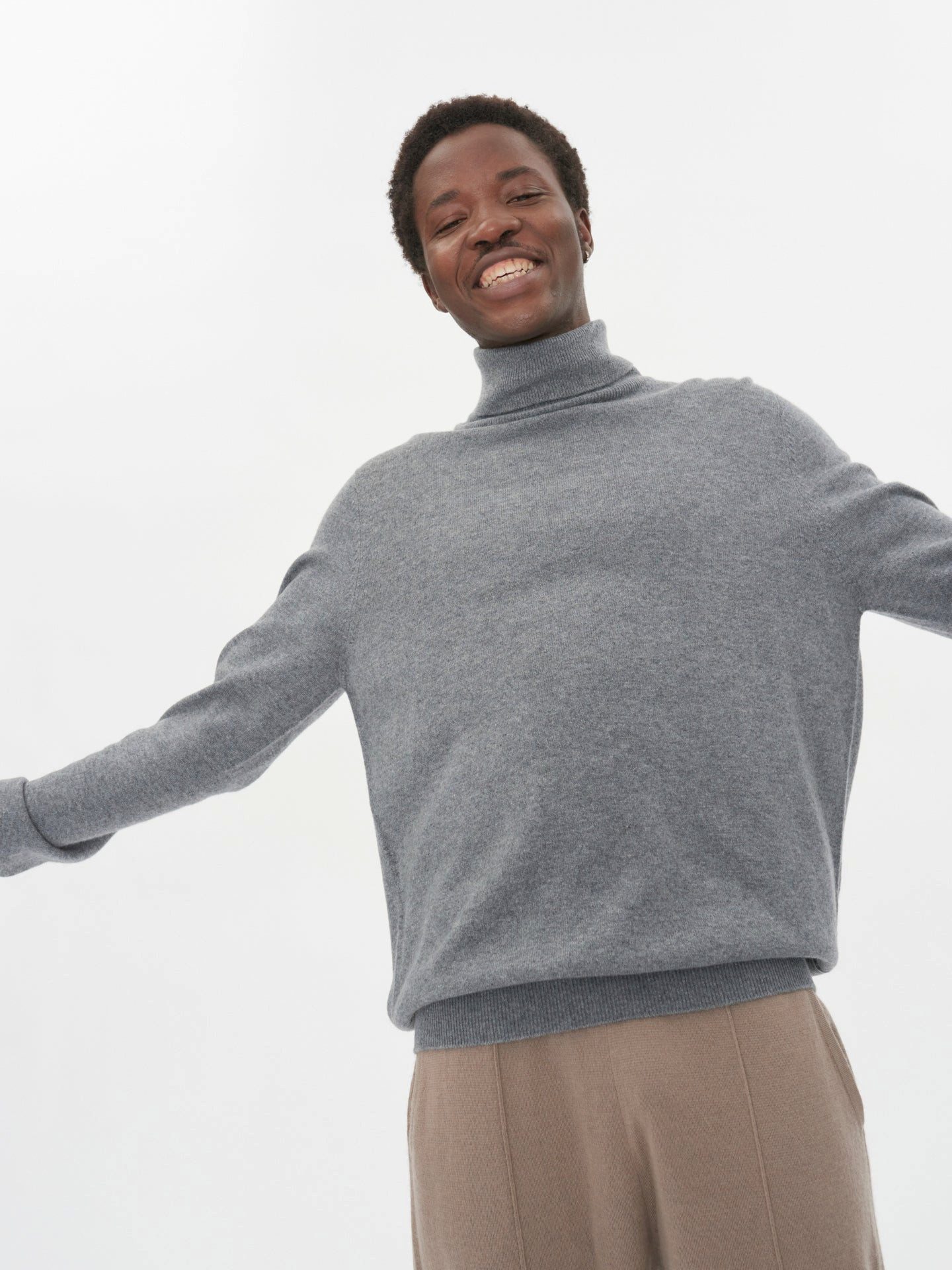 GOBI Cashmere Rollkragenpullover Basic Kaschmir Rollkragenpullover