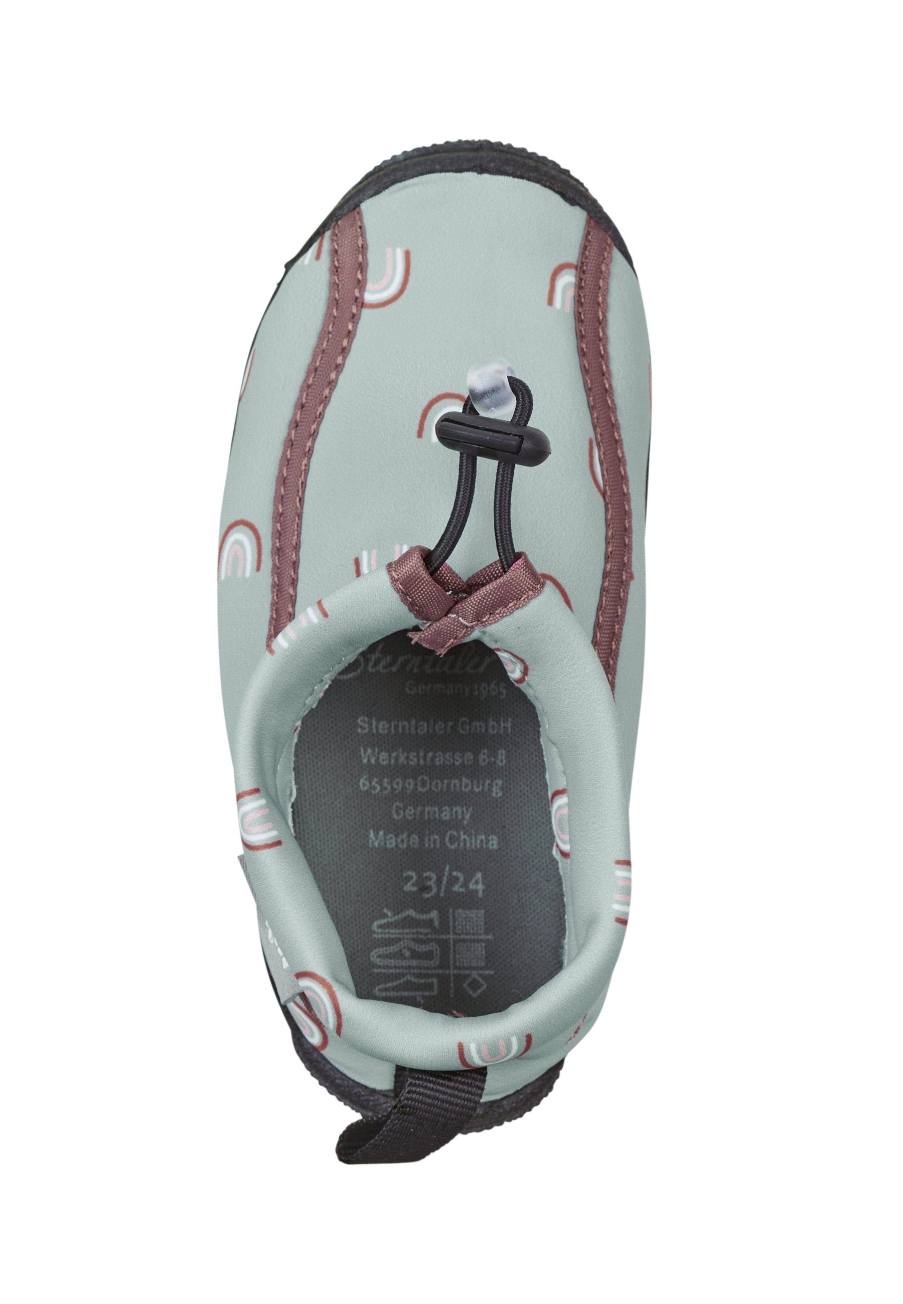 Sterntaler® Sterntaler® Badeschuhe Regenbogen Badeschuh (1-tlg) angenehm zu tragen, flexible rutschfeste Sohle, Kordelstopper