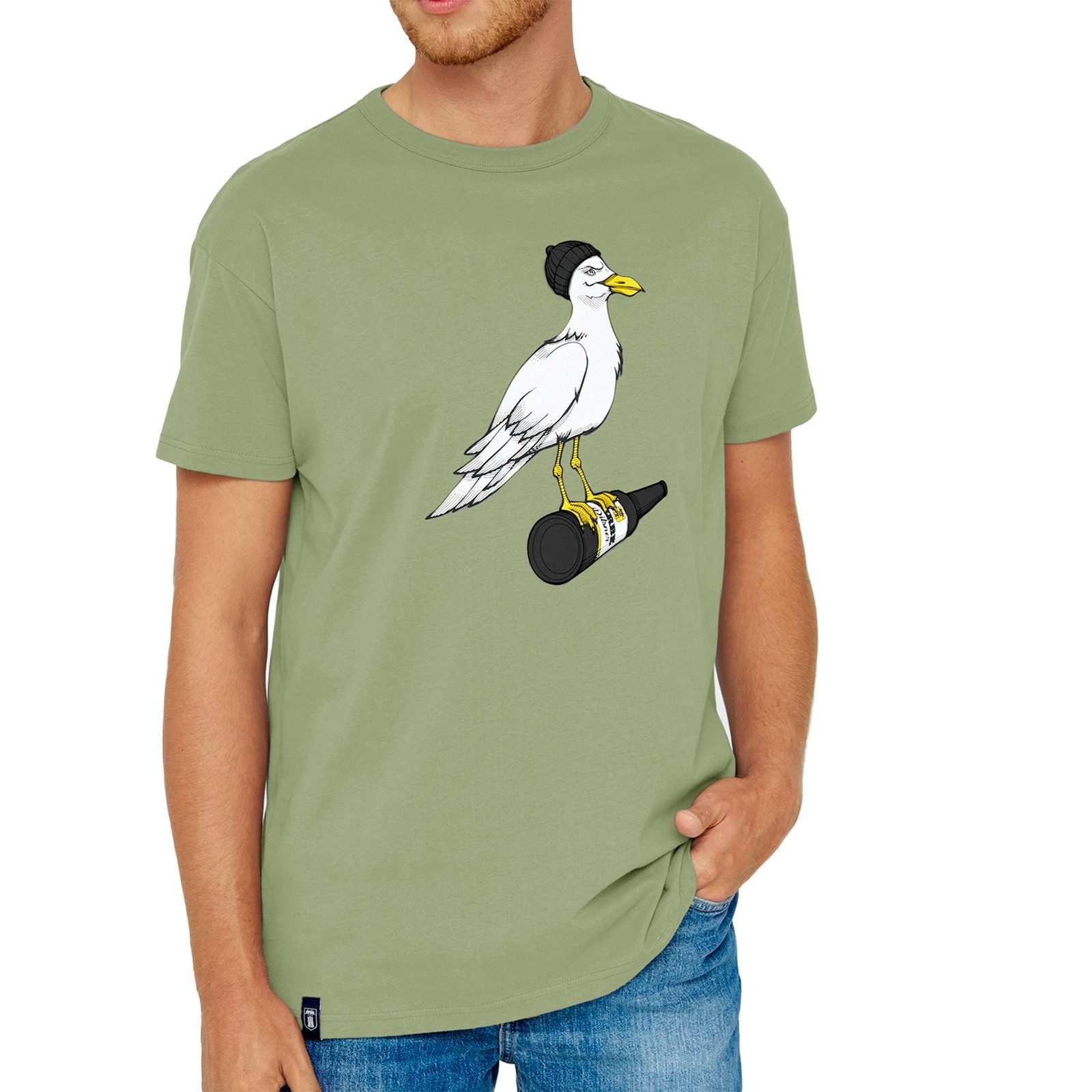 Derbe T-Shirt Sturmmöwe mit Print