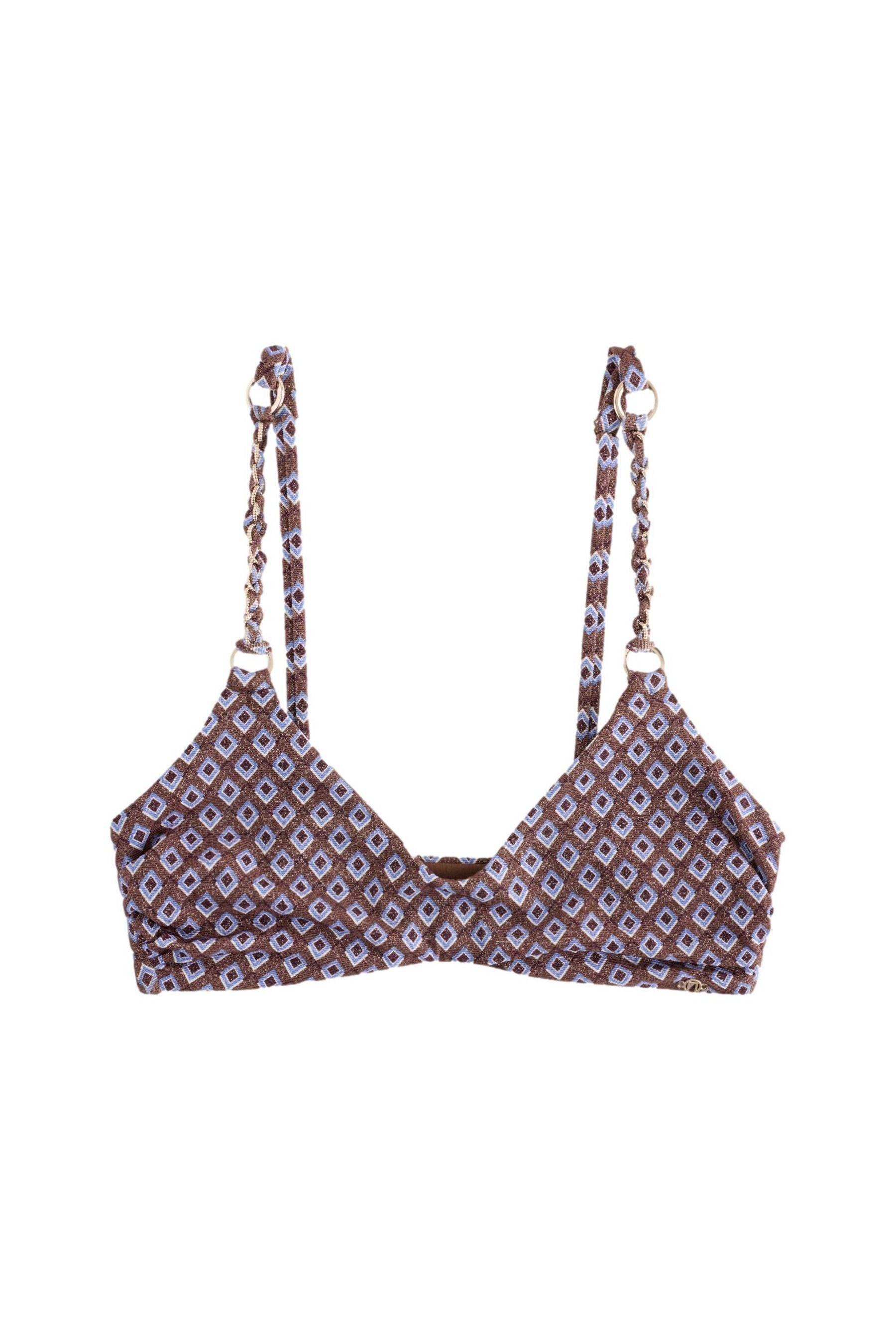 Crop-Bikini-Top Kurzes Bikinioberteil