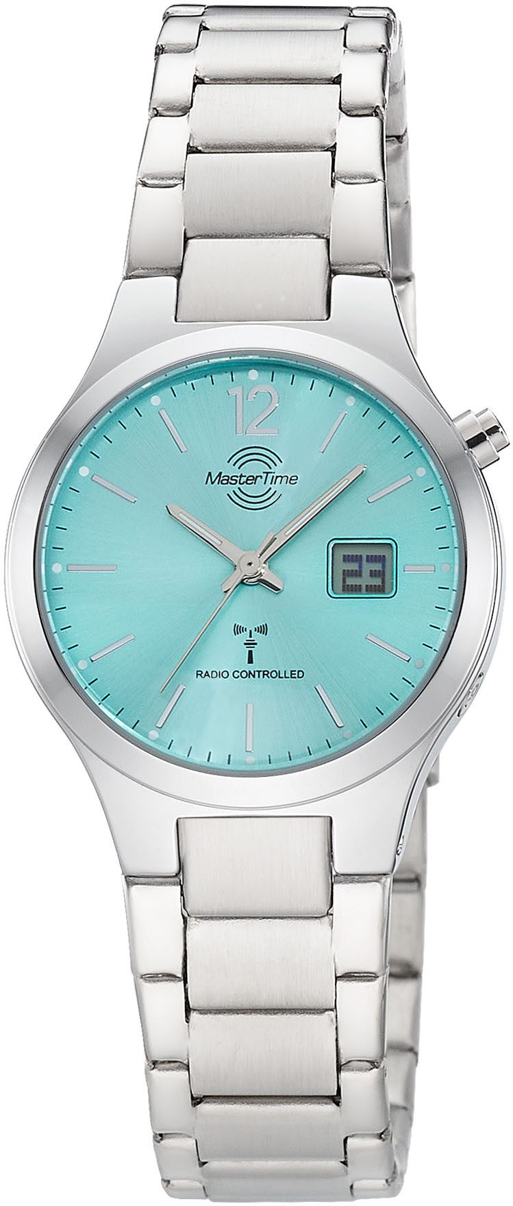 MASTER TIME Funkuhr MTLA-10913-81M, Quarzuhr, Armbanduhr, Damenuhr, Edelsta günstig online kaufen