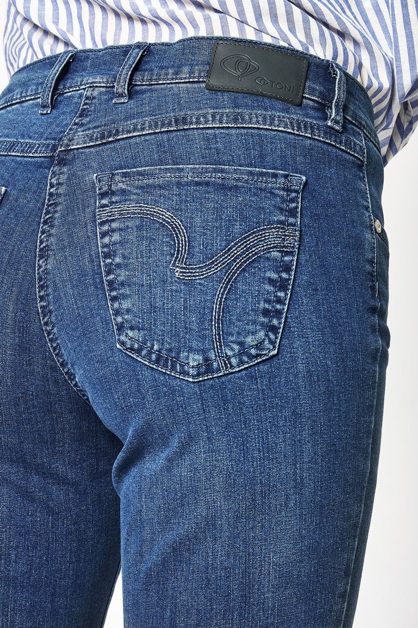 TONI 5-Pocket-Jeans 12-04 blue 1106 5-Pocket-Design mid (502) used