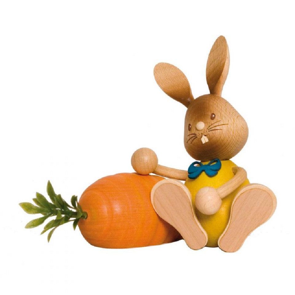 Kuhnert Dekofigur Kuhnert Osterhase Stupsi mit Möhre