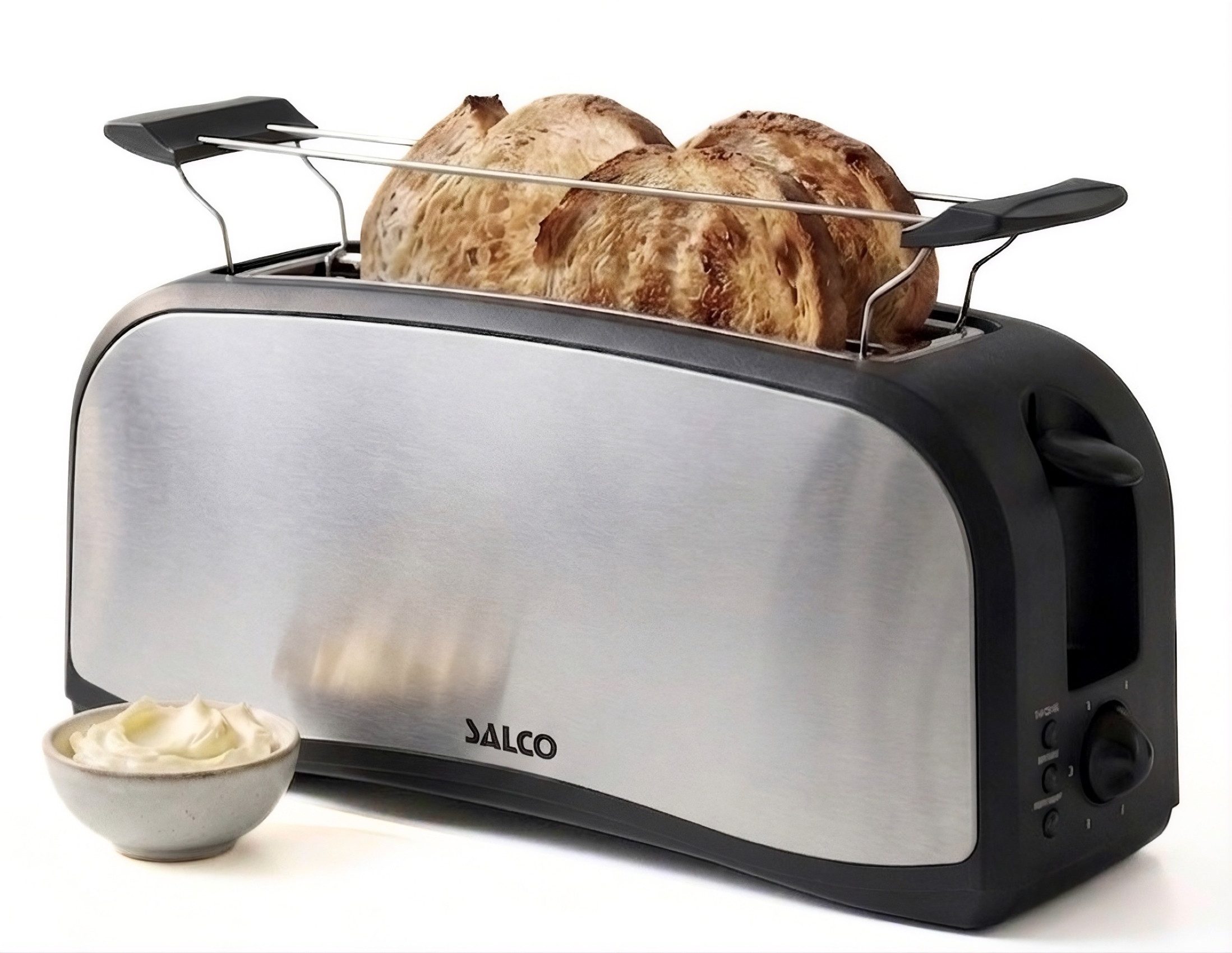 SALCO Toaster MT-1000, 1 langer Schlitz, für 1 Scheibe, 1000 W