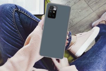 MuchoWow Handyhülle Farben - Blau - Innen, Phone Case, Handyhülle Xiaomi Redmi 10, Silikon, Schutzhülle