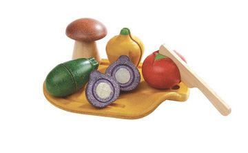 Plantoys Spiellebensmittel Gemüse zum Schneiden, (Komplettset)