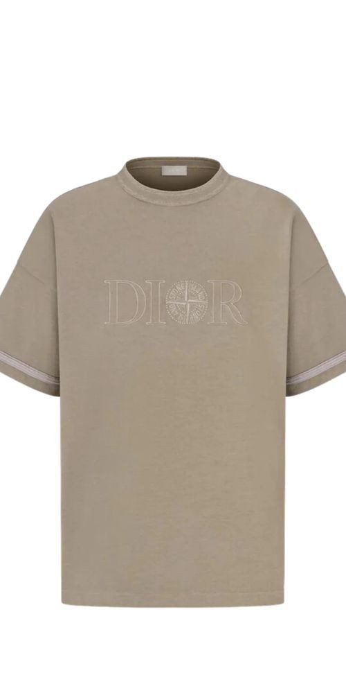 Dior Print-Shirt Dior Icons T-Shirt Braun günstig online kaufen