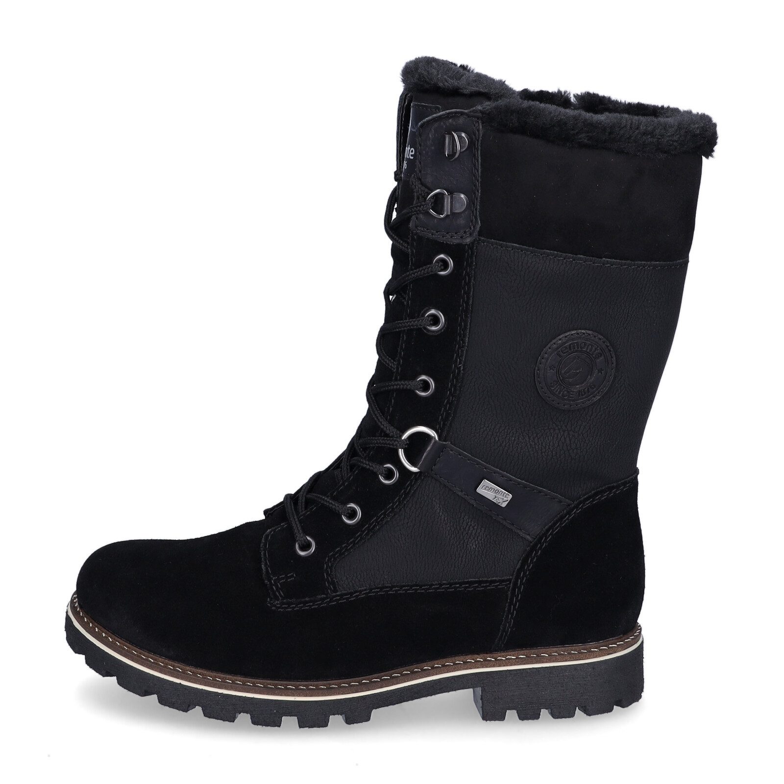 Remonte Remonte Damen Halbschaft Stiefel schwarz günstig online kaufen