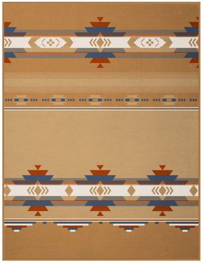 Wohndecke Montana, Ethno-Sofadecke in 150x200, Decke aus Baumwollmischgewebe, Biederlack, Made in Germany