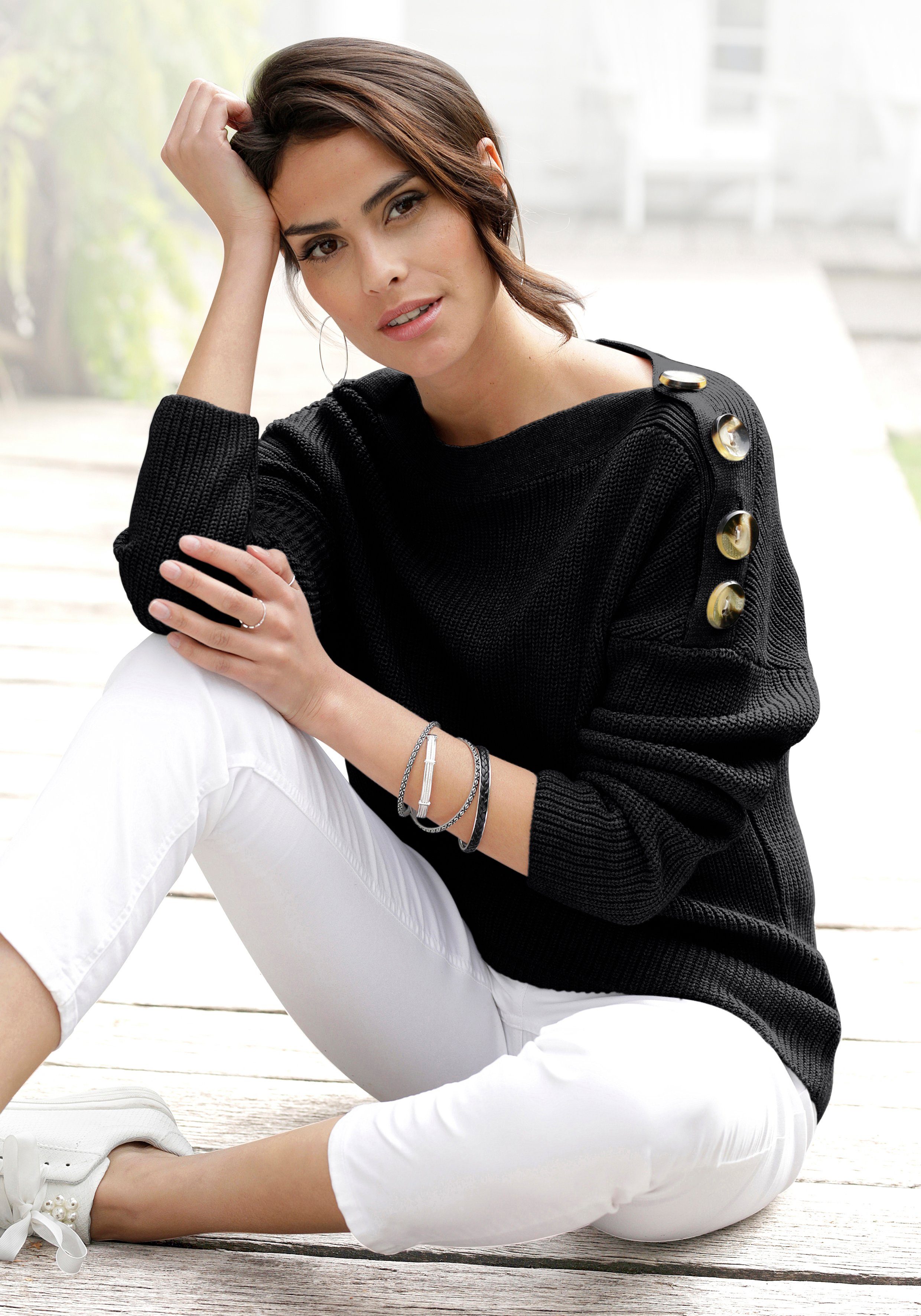 Pullover in schwarz online kaufen | OTTO