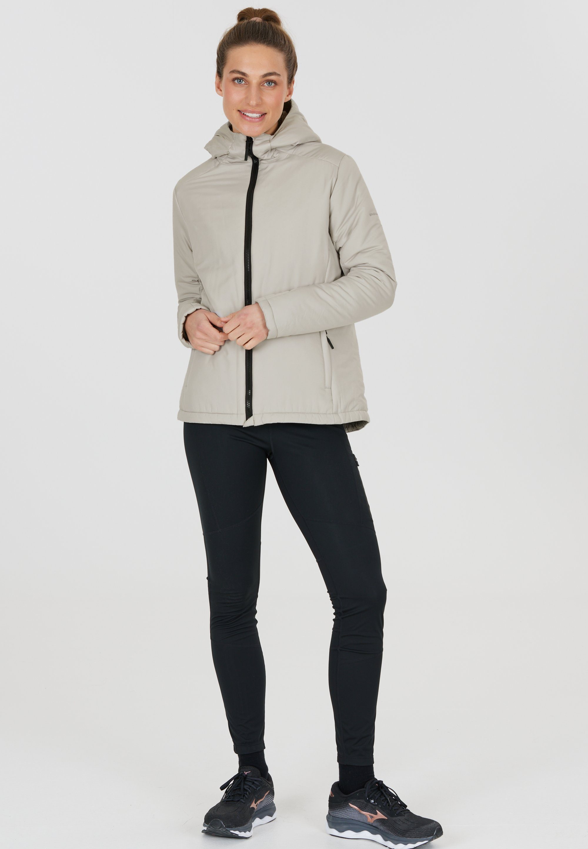 ENDURANCE Laufjacke Lila mit innovativem Primaloft-Futter