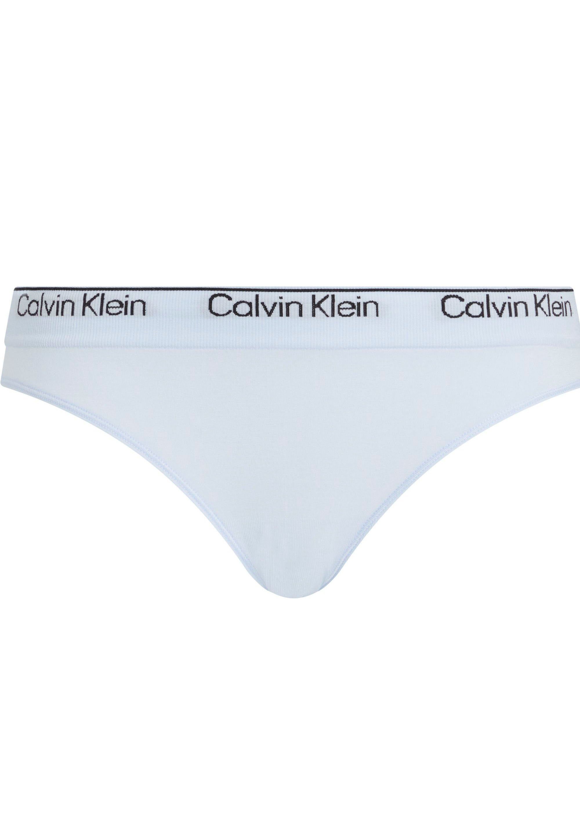 Bund hellblau BIKINI Klein CK-Logo Underwear Calvin am Bikinislip mit