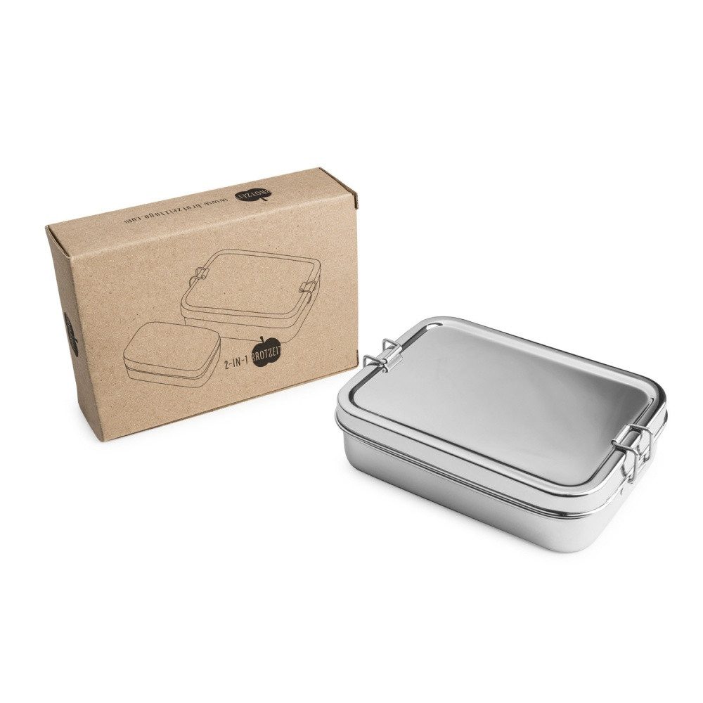 Brotzeit Lunchbox, Edelstahl