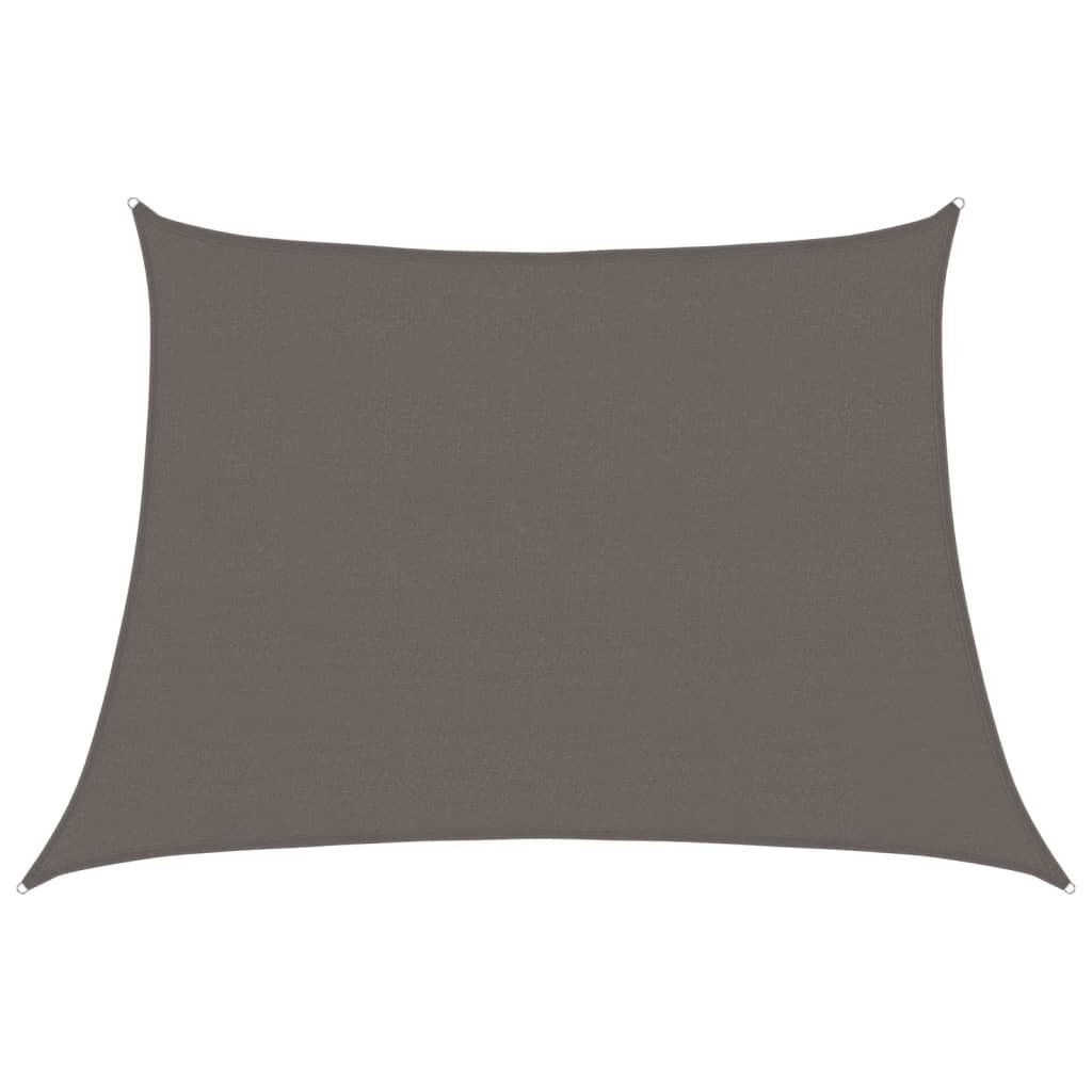 vidaXL Sonnensegel Sonnensegel 160 g/m² Anthrazit 4/5x3 m HDPEE, (1-tlg)