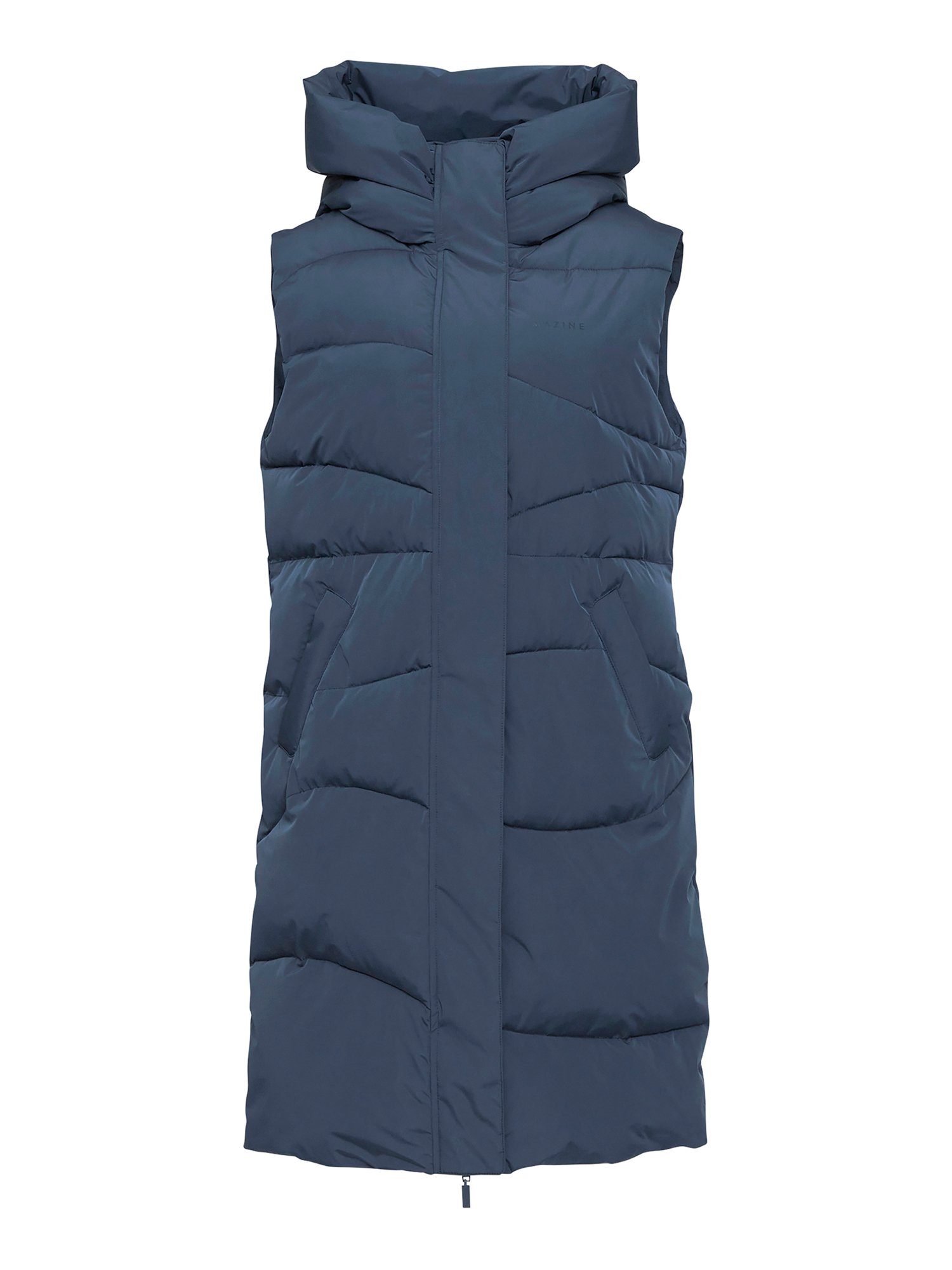 blue isolierend warm Vest Steppweste Wanda MAZINE night