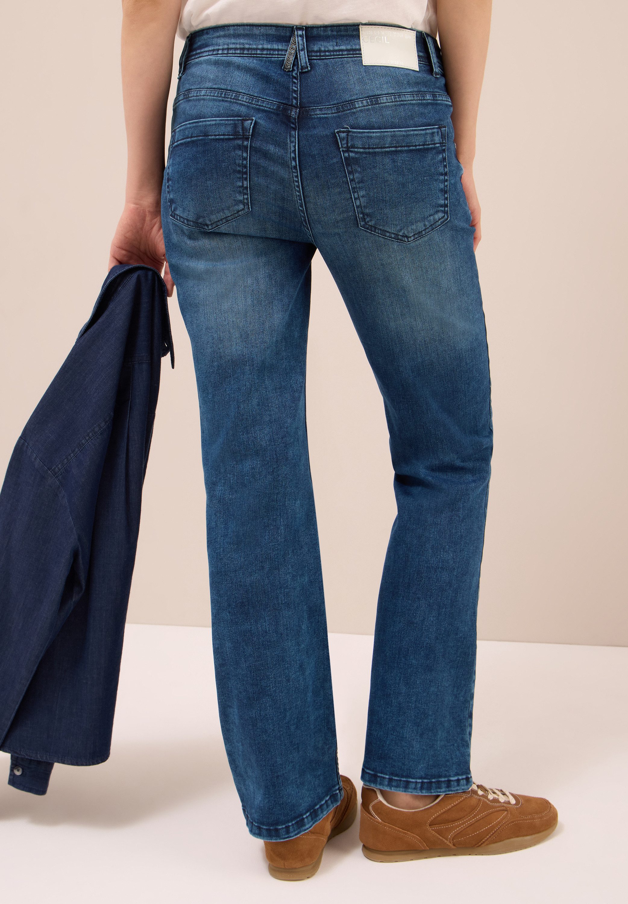 CECIL Bootcut-Jeans Style Toronto im Five-Pocket Style günstig online kaufen