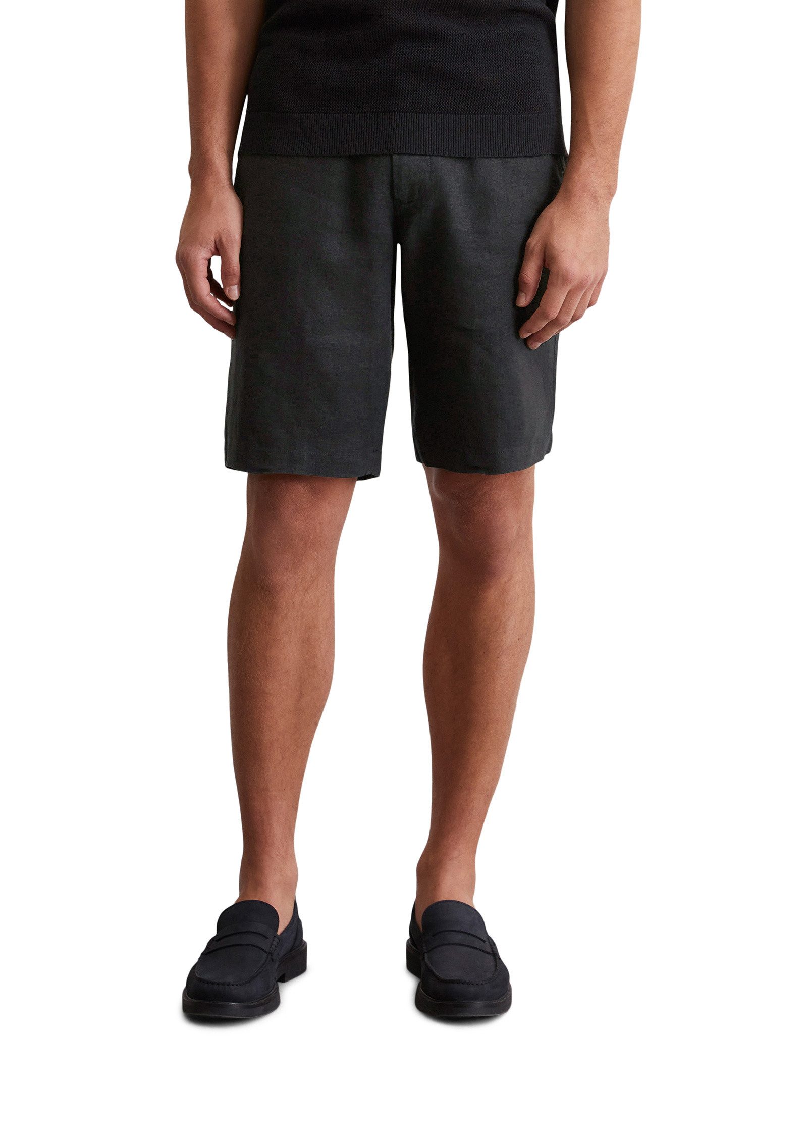 Marc O'Polo Shorts aus reinem Leinen günstig online kaufen