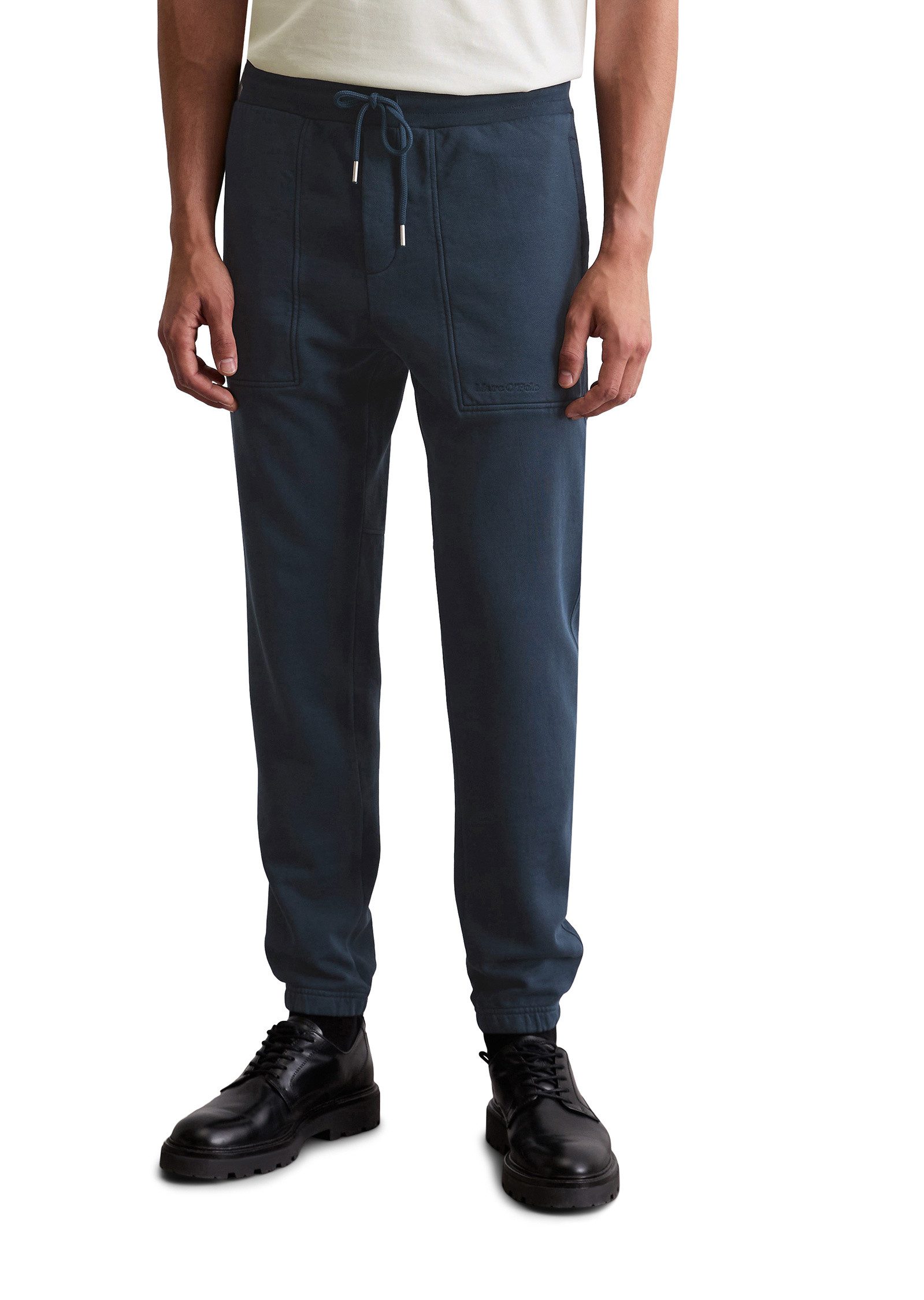 Marc O'Polo Jerseyhose aus recycelter Baumwolle günstig online kaufen