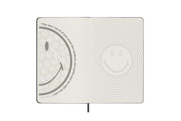 MOLESKINE Notizbuch, Smiley - Large/A5 - Fester Einband - Liniert - Smiley Logo