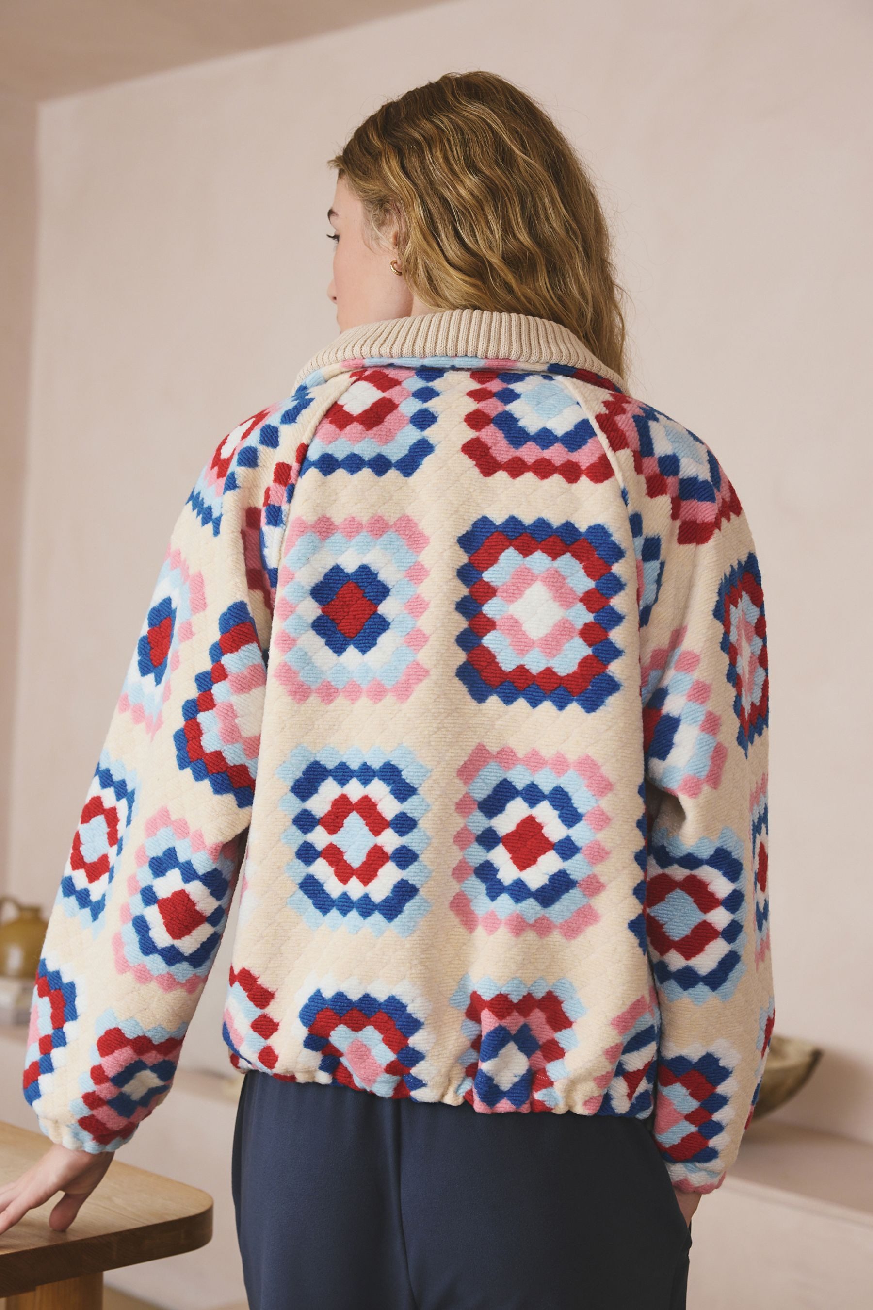 Next Fleecejacke Fleece mit durchgehendem Reißverschluss (1-St) günstig online kaufen