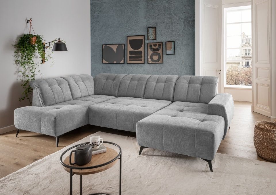 Myhomelando Wohnlandschaft Summer, mit Elektrofunktion,Kopflehnenfunktion
