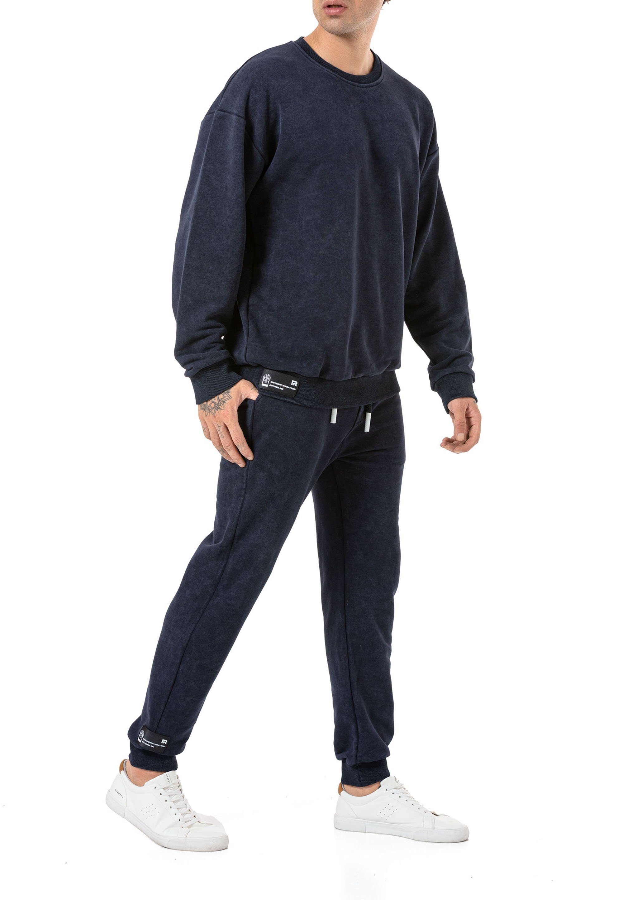 RedBridge Jogginganzug Batik Jogginganzug 2 teilig Jogginghose und Sweatshirt (Set, 2-tlg)