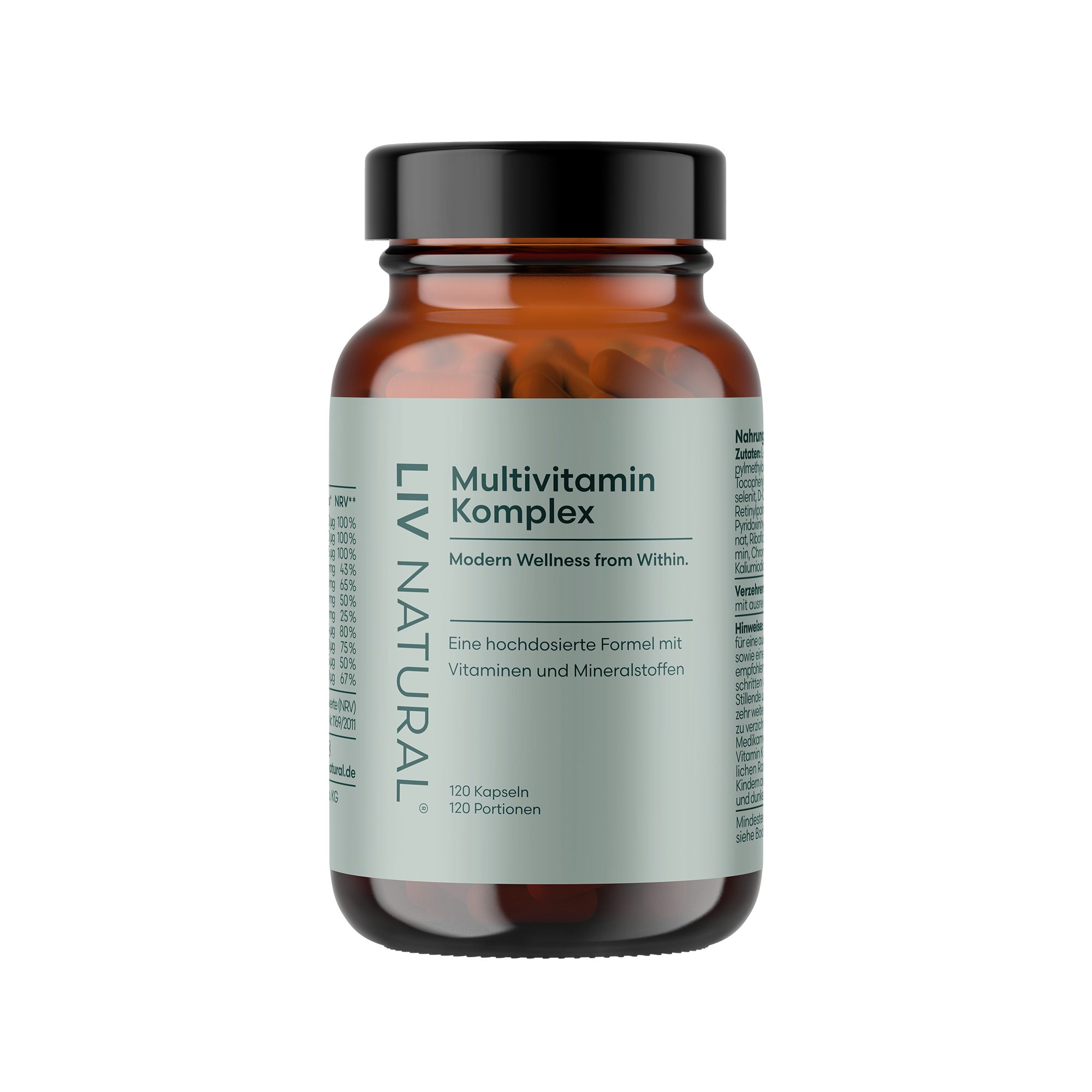 LIV Natural Multivitamin Komplex Kapseln