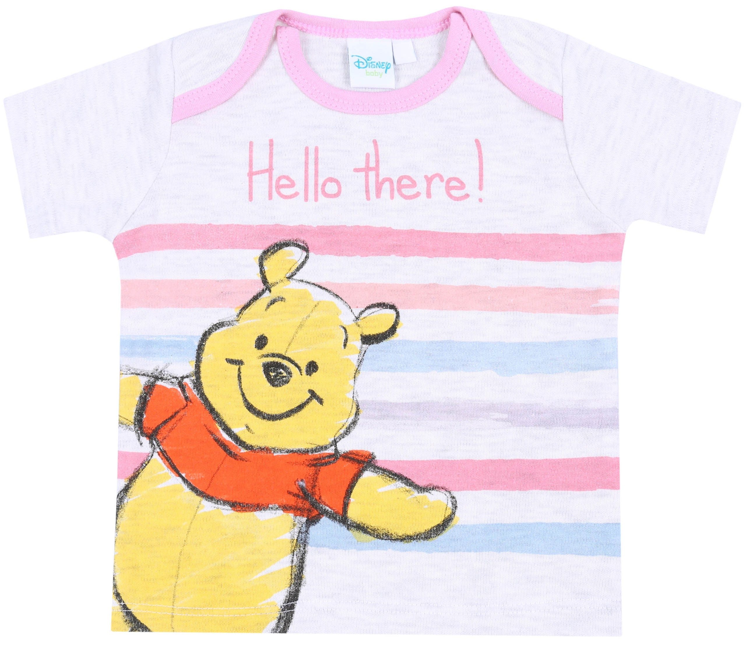 Sarcia.eu Kurzarmbluse Beige-rosa T-Shirt Winnie the Pooh Disney 6 Monate