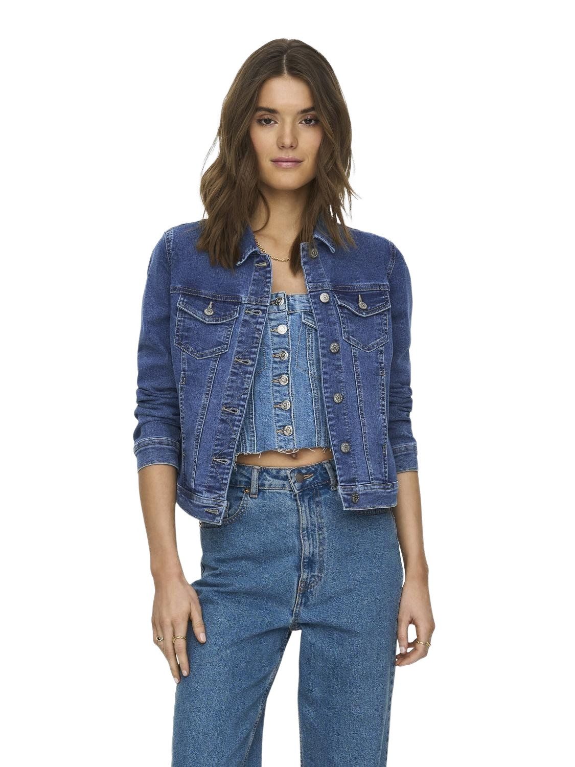 ONLY Jeansjacke ONLWONDER aus Baumwollmix günstig online kaufen