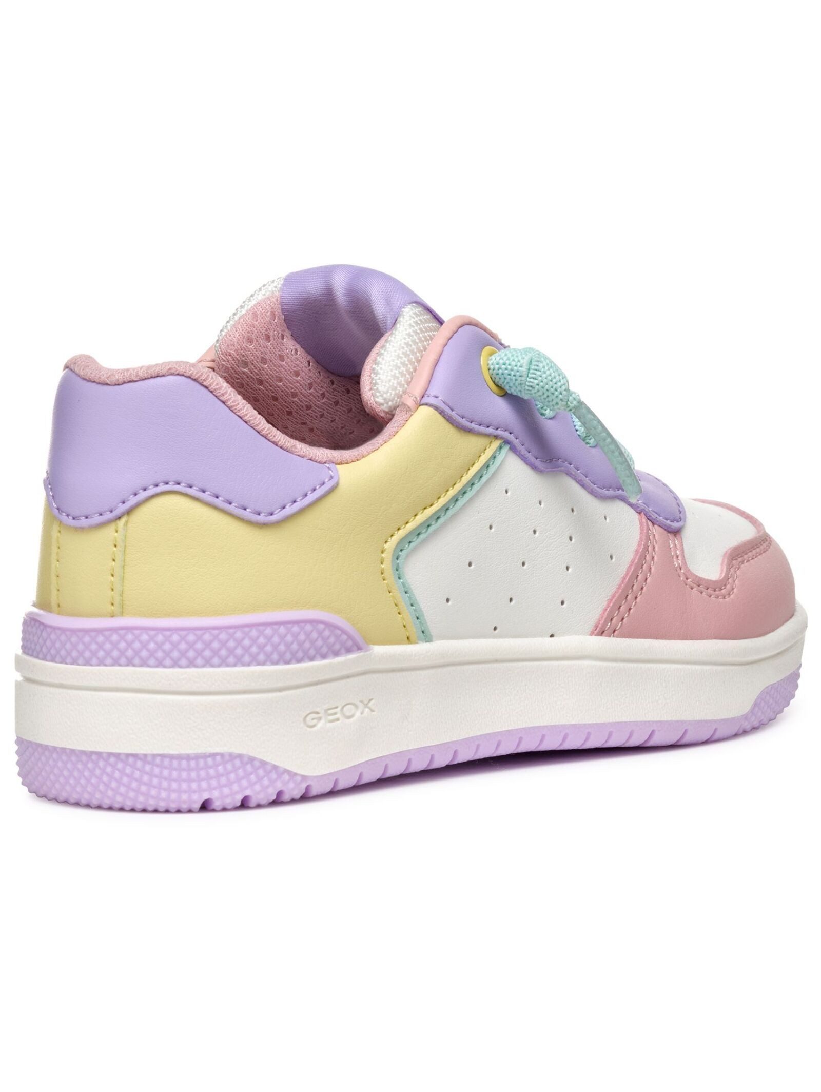 Geox Sneaker Lederimitat/Textil . Sneaker (1-tlg)