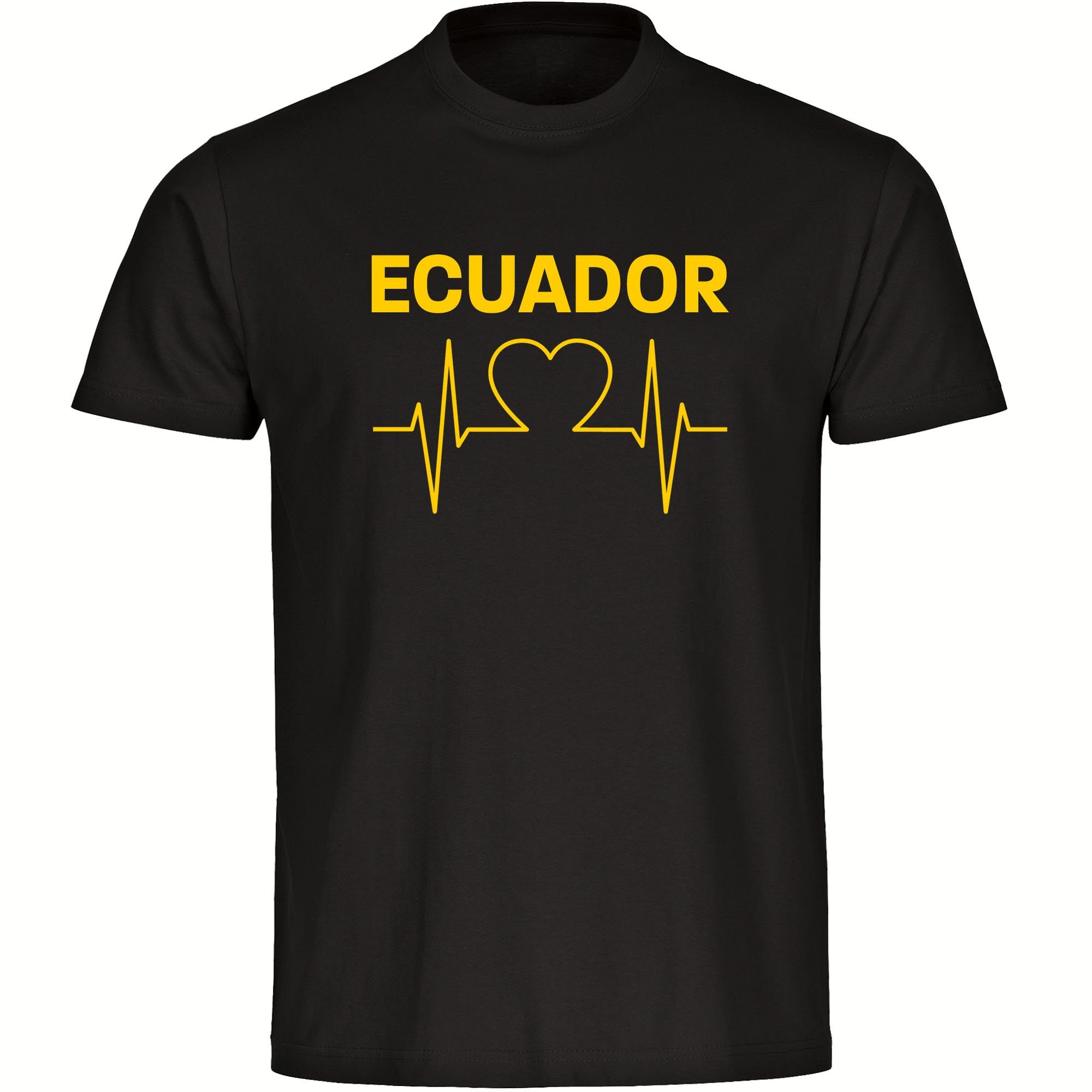 T-Shirt Herren Ecuador - Herzschlag - Männer