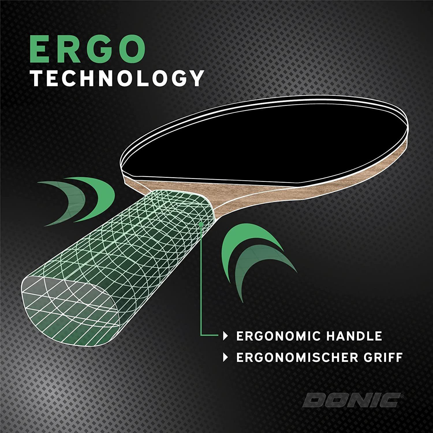 Donic Tischtennisschläger Waldner 1000, Tischtennis Schläger Racket Table Tennis Bat
