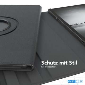 EAZY CASE Tablet-Hülle Rotation Case für Galaxy Tab S9 FE Rotationcase 10,9 Zoll, Hülle 360° drehbar mit Standfunktion Etui Anti-Kratz Tasche Schwarz