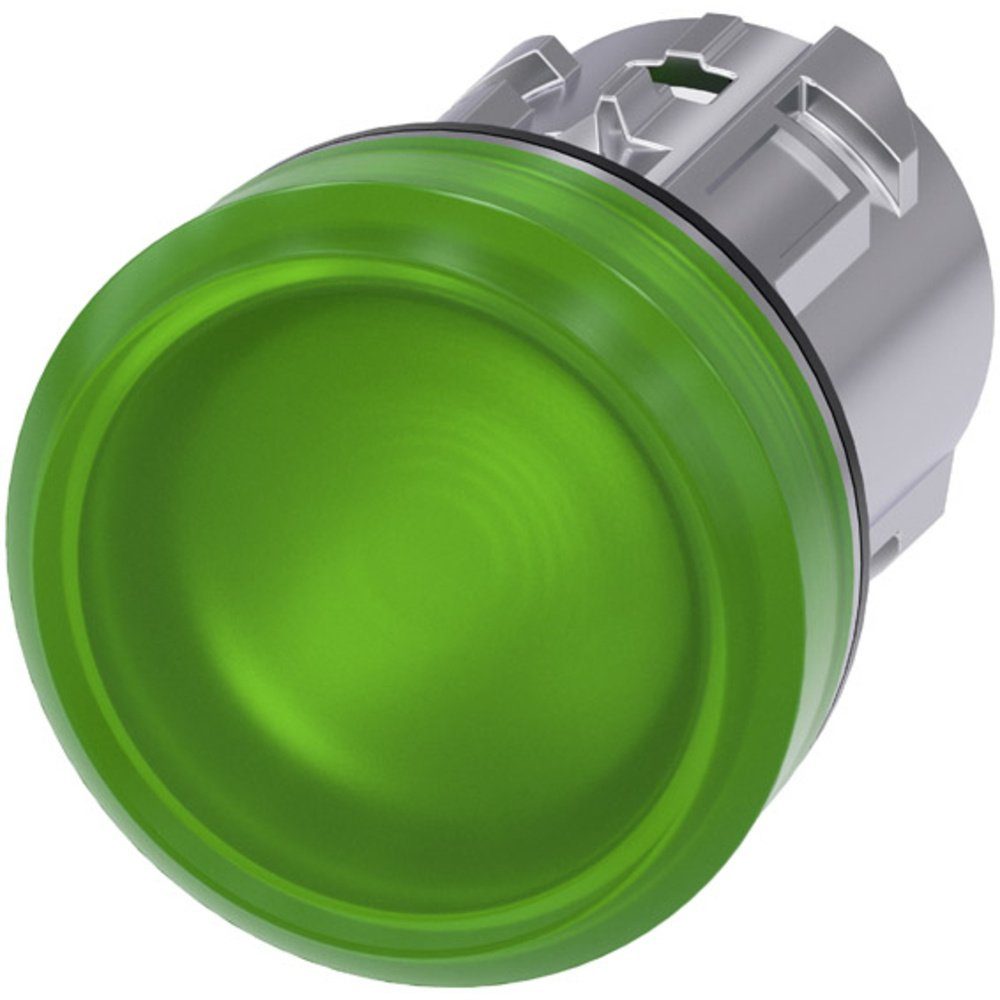 Sensor Siemens 3SU1051-6AA40-0AA0 Leuchtmelder flach Grün 1 St.