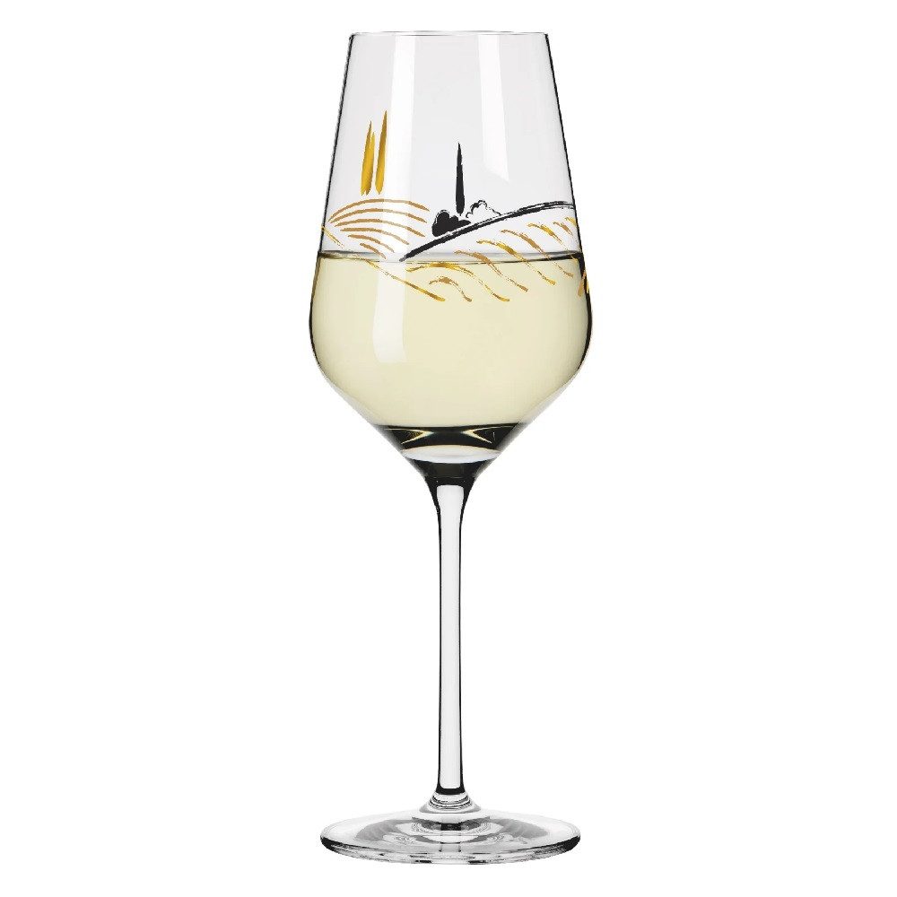 Weinglas Ritzenhoff Herzkristall Weißwein #11 C. Oliveira F25