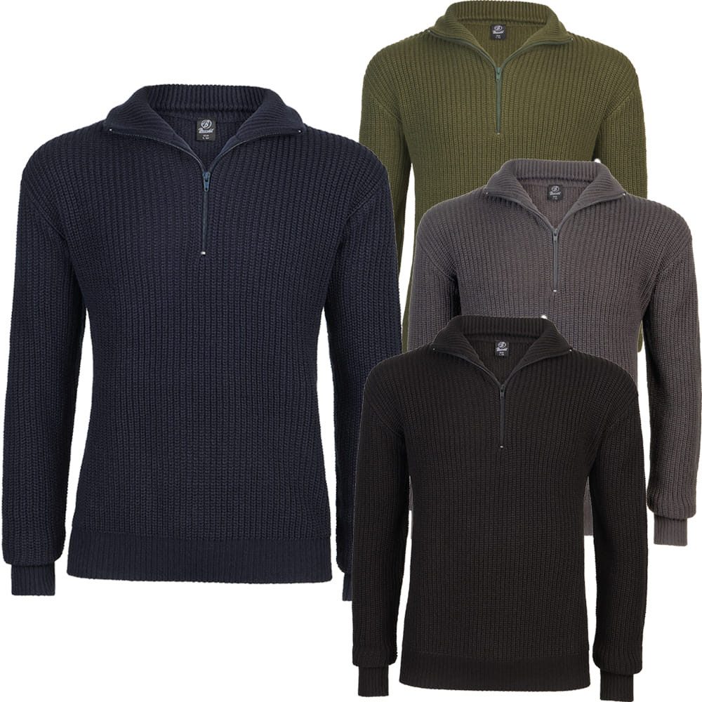 Brandit Strickpullover Bundeswehr Troyer günstig online kaufen