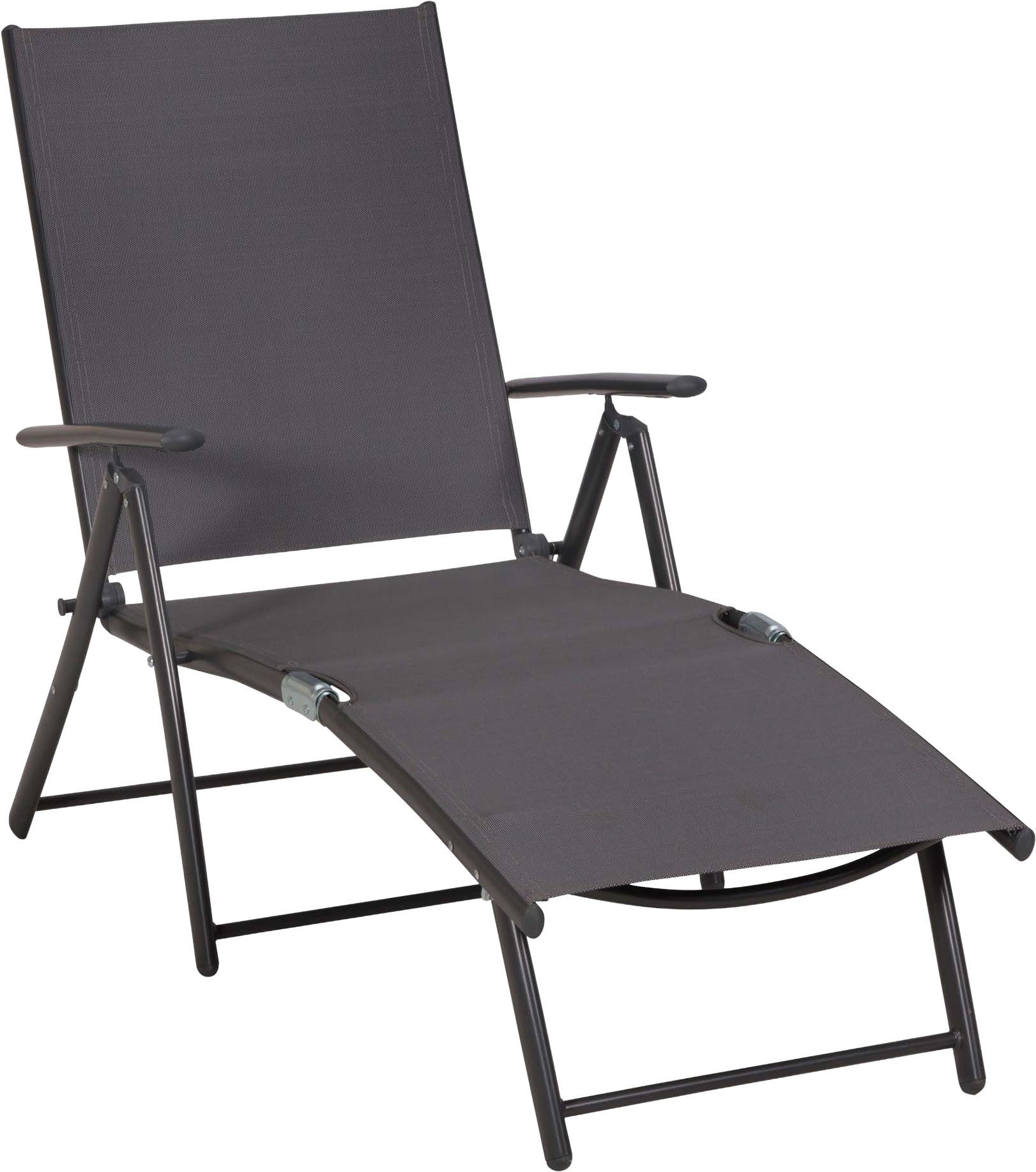 MERXX Gartenliege Deckchair, zusammenklappbar, verstellbar