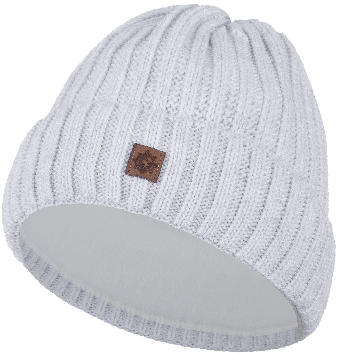 compagno Strickmütze (1-St) Kindermütze Wintermütze Jungen Mädchen Strickmütze 2-10 Jahre Beanie