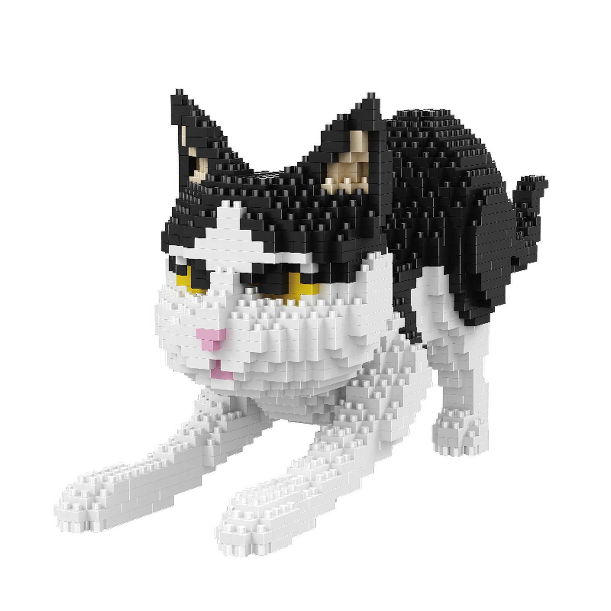 Balody B-16039 - Schwarz / Weiße Katze (Balody) Spielbausteine
